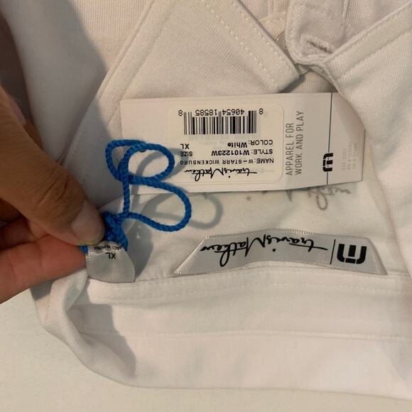 Travis Mathew Polo Shirt Womens XL Extra Large Short Sleeve Wickenburg *LOGO - Picture 8 of 13
